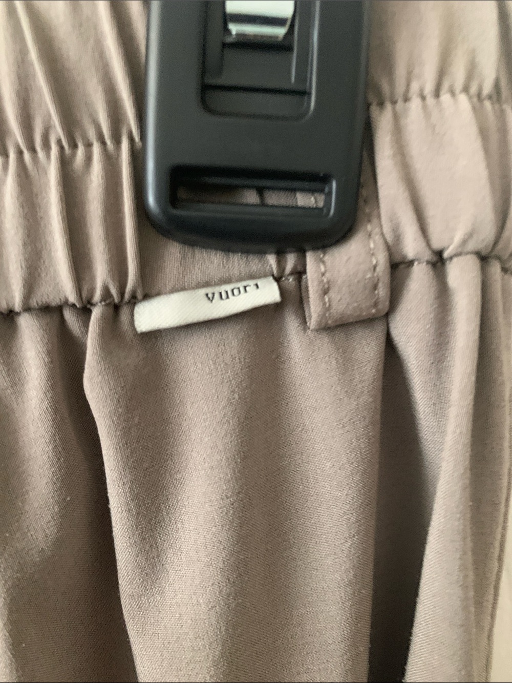Vuori Villa Trouser in Walnut - Picture 7 of 9